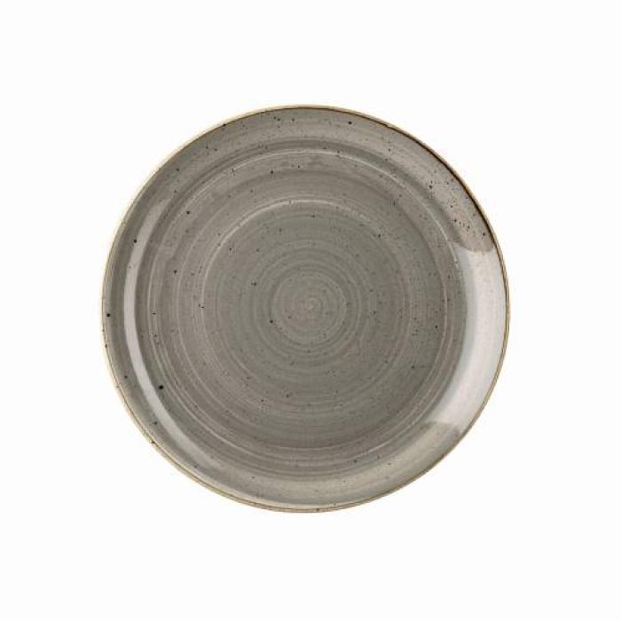 STONECAST - PEPPERCORN GREY - COUPE PLATE - 28.8CM (12)
