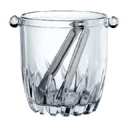 MONCAYO - ICE BUCKET WITH TONGS 95cl (12) H128mm W151mm