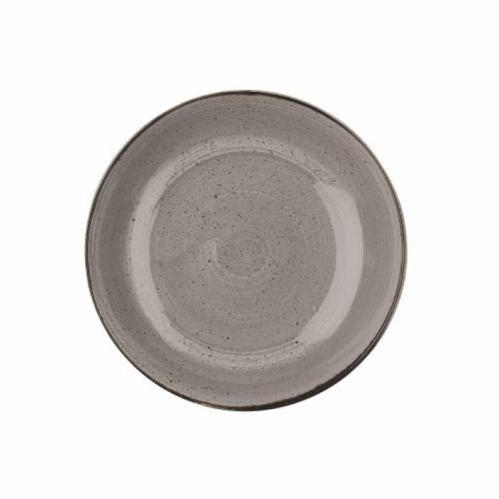 STONECAST - PEPPERCORN GREY - LARGE COUPE BOWL - 31CM (6)