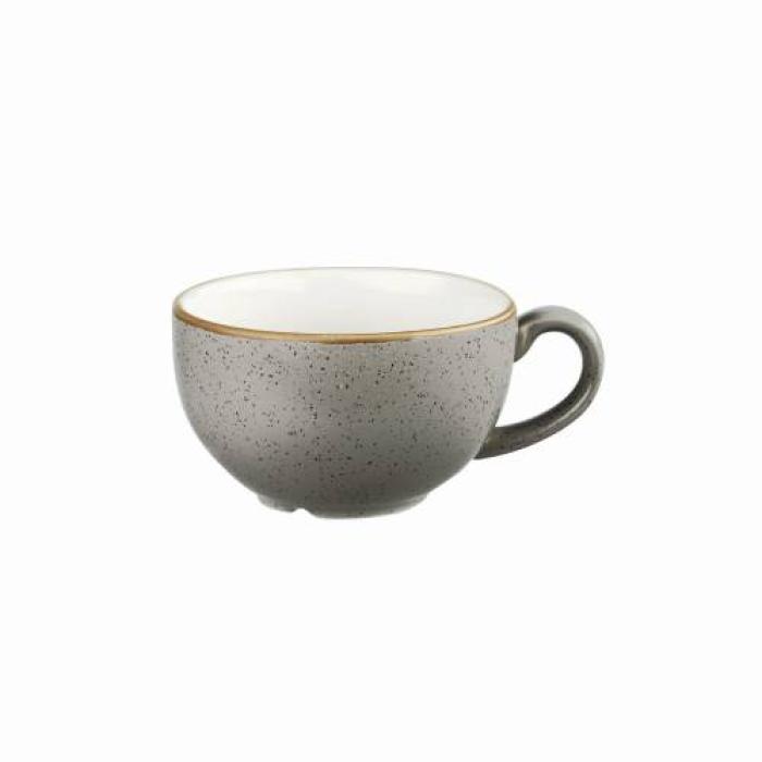 STONECAST - PEPPERCORN GREY - CAPPUCCINO CUP - 22.7CL (12)