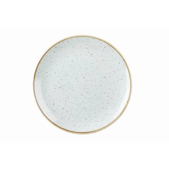 STONECAST - DUCK EGG BLUE - COUPE PLATE - 16.5CM (12)