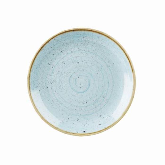 STONECAST - DUCK EGG BLUE - COUPE PLATE - 26CM (12)