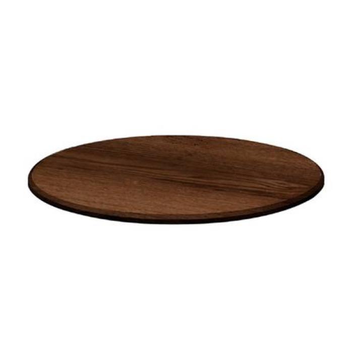 DOMINO WOODEN TRAY ROUND 350mm