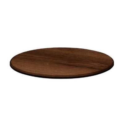 DOMINO WOODEN TRAY ROUND 350mm