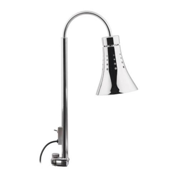 DOMINO HEATING LAMP WITH CLAMP (BULB NOT INCLUDED) 176 x 350 x 657mm