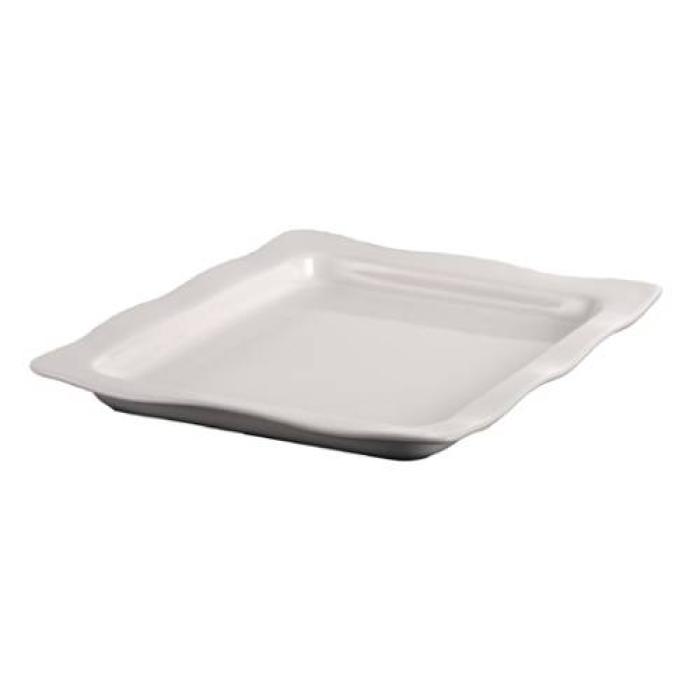 PORCELAIN TRAY DISPLAY GN 1/2 250 X 306 X 33mm