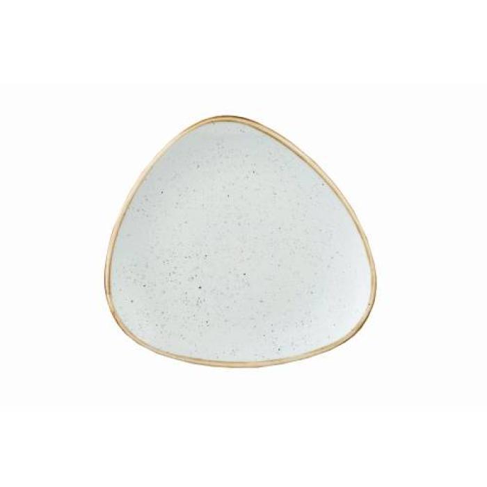 STONECAST - DUCK EGG BLUE - TRIANGLE PLATE - 31.1CM(6)