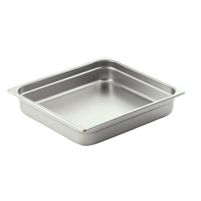 FOOD PAN INSERT S/STEEL GN2/3 335 x 325 x 65mm 5.5Lt