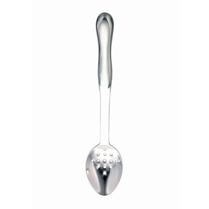 PERFORATED SERVING  SPOON S/STEEL  - 345mm