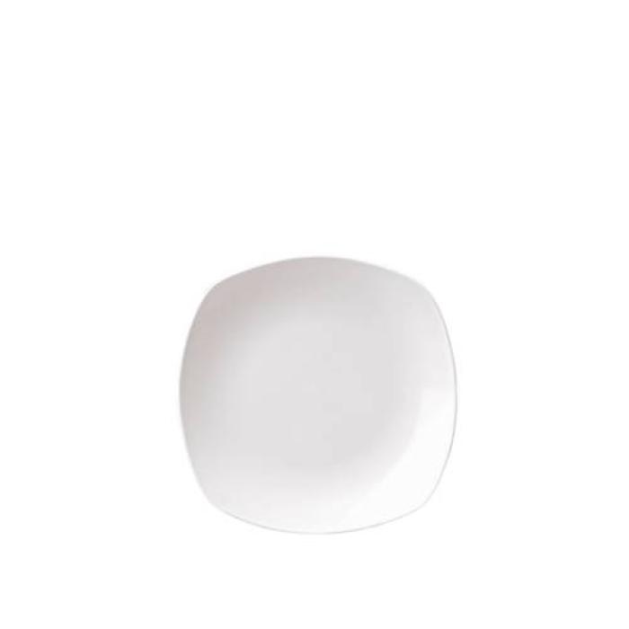 X SQUARED - WHITE - PLATE - 17CM (12)