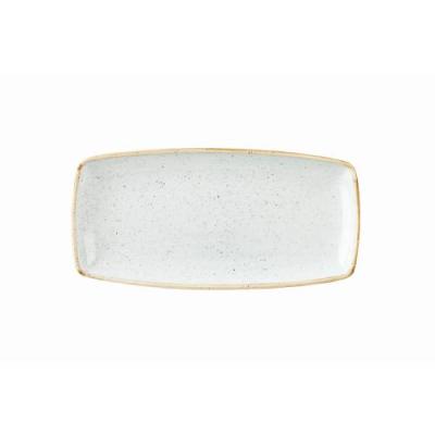 STONECAST - DUCK EGG BLUE - OBLONG PLATE - 29.5x15CM (12)