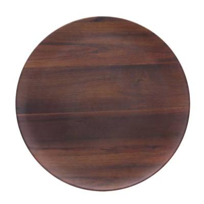 PLATTER WOOD GRAIN - ROUND - 457mm