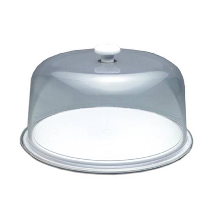 TUFF TRAY CAKE DISPLAY TRAY AND DOME - 325 x 150mm