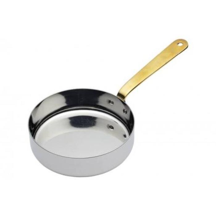MINI S/STEEL FRYING PAN - 120 X 35 mm