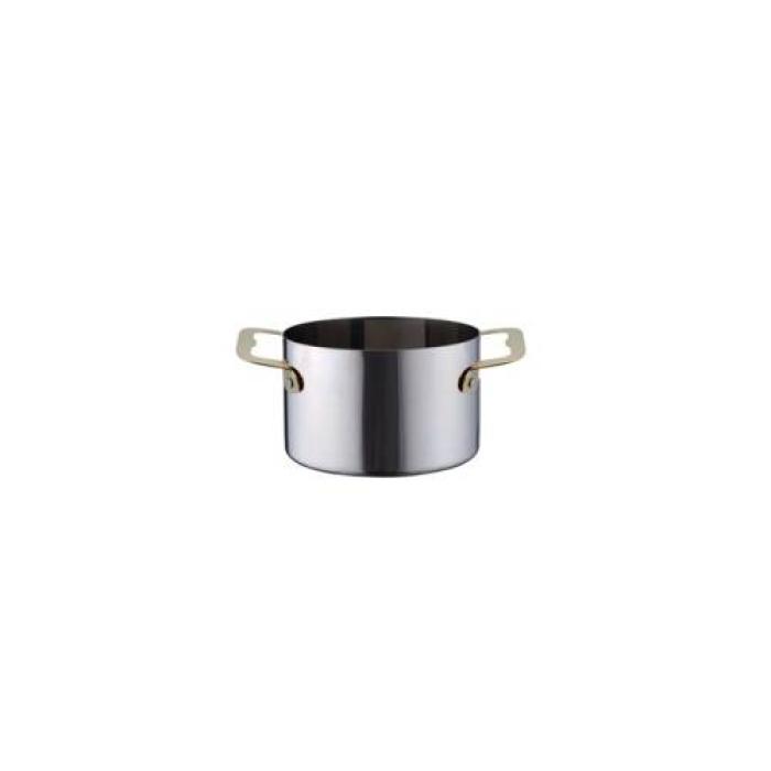 MINI S/STEEL CASSEROLE POT - 120 X 75 mm