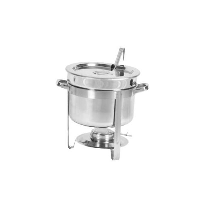 CHAFING DISH S/STEEL- SOUP STATION 9Lt