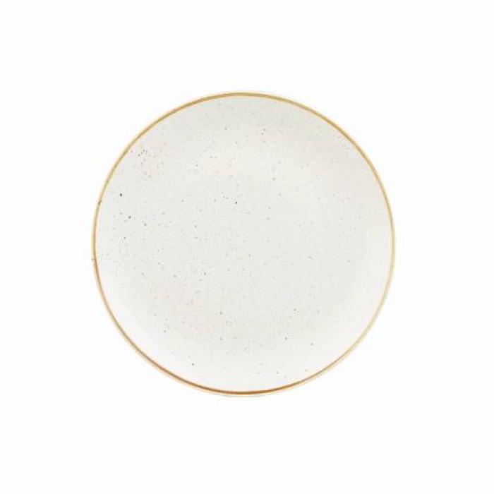 STONECAST - BARLEY WHITE - COUPE PLATE - 28.8CM (12)
