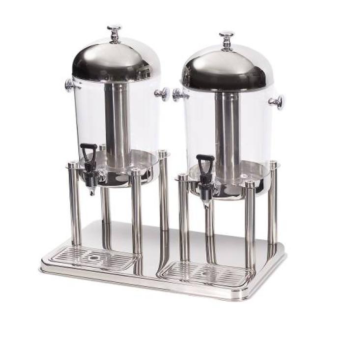 JUICE DISPENSER DOUBLE CONTEMP 550 x 340 x 540mm 7Lt x 2