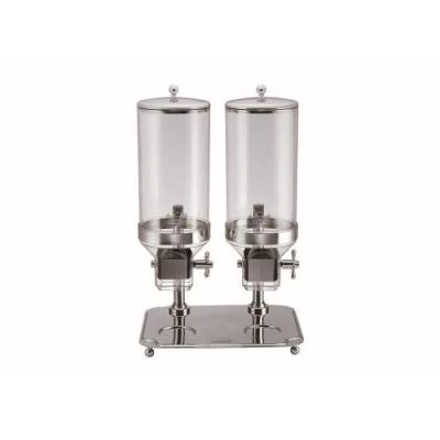 CEREAL DISPENSER DOUBLE CONTEMP 440 x 340 x 690mm 10Lt x 2