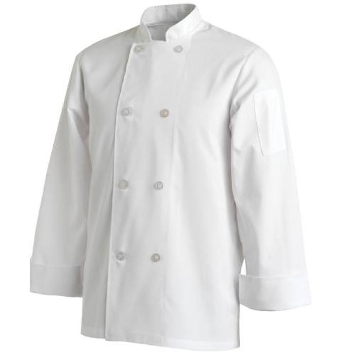 CHEFS UNIFORM JACKET BASIC LONG - SMALL