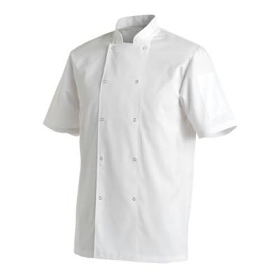 CHEFS UNIFORM JACKET LAUNDRY COAT SHORT- SMALL