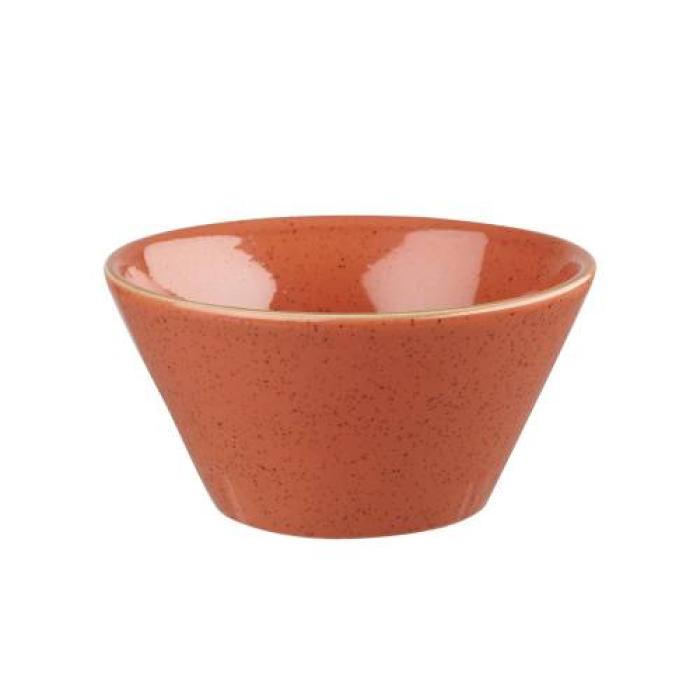 STONECAST - SPICED ORANGE - ZEST BOWL - 12.1x6.5CM (12)