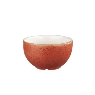 STONECAST - SPICED ORANGE - SUGAR/SIDE DISH BOWL - 22.7CL (12)