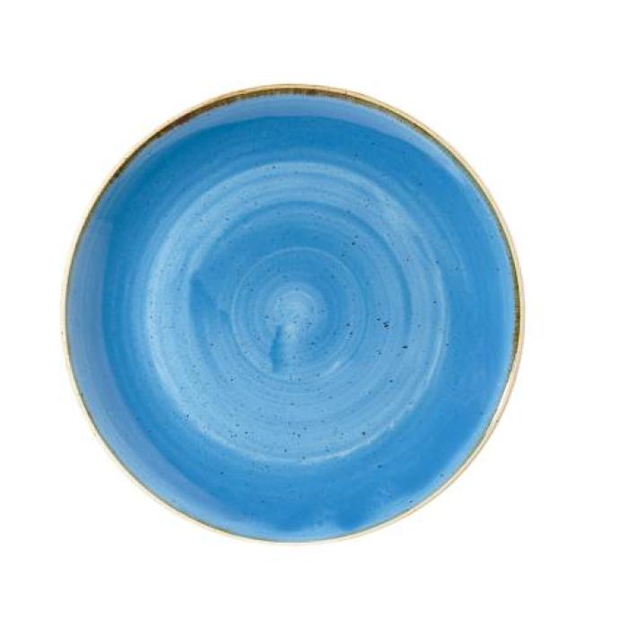 STONECAST - CORNFLOWER BLUE - COUPE PLATE - 16.5CM (12)