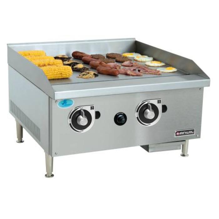 FLAT TOP GRILLER ANVIL - 600mm - PREMIER RANGE - GAS