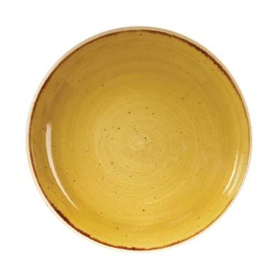 MUSTARD SEED YELLOW - COUPE BOWL - 24.8cm (12)