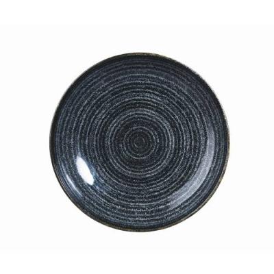 HOMESPUN - CHARCOAL BLACK -COUPE BOWL - 18.2CM (12)
