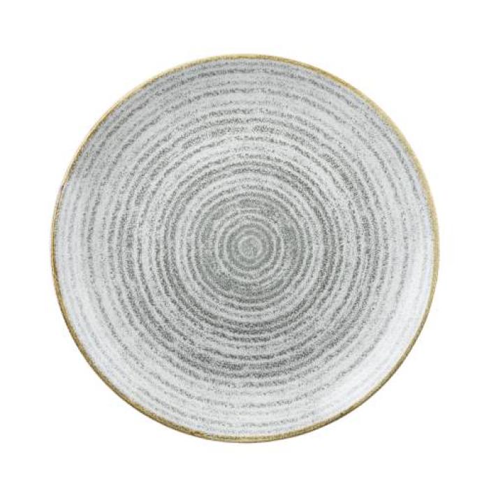 STONE GREY - COUPE PLATE - 26cm (12)
