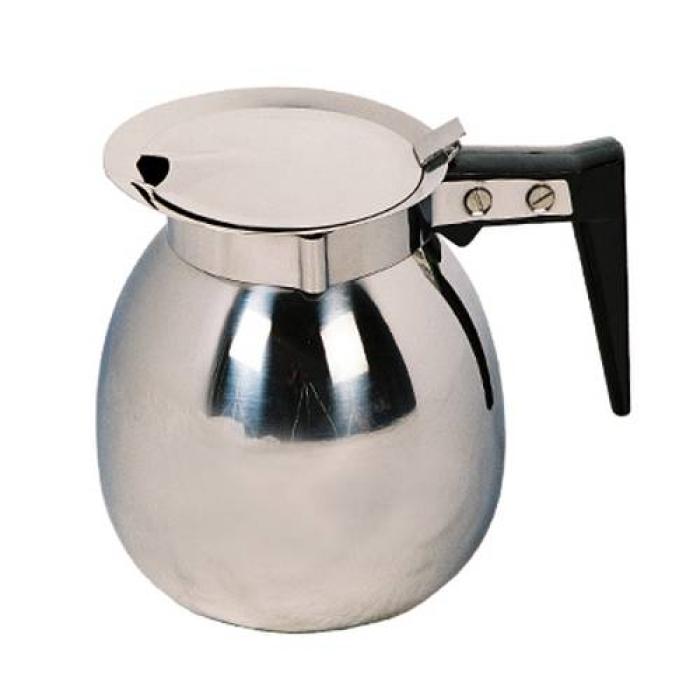 COFFEE DECANTER S/STEEL & LID - 2Lt