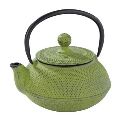 CAST IRON TEA POT [NIPON] - GREEN 600ml