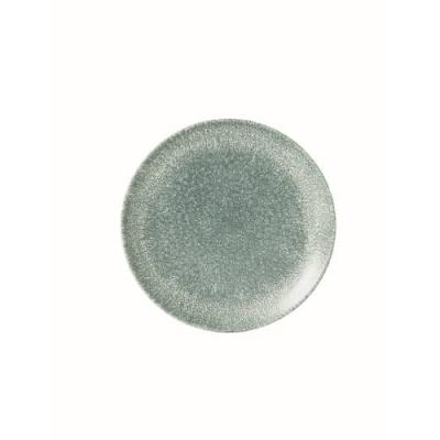 RAKU - TOPAZ BLUE - COUPE PLATE - 16.5CM (12)