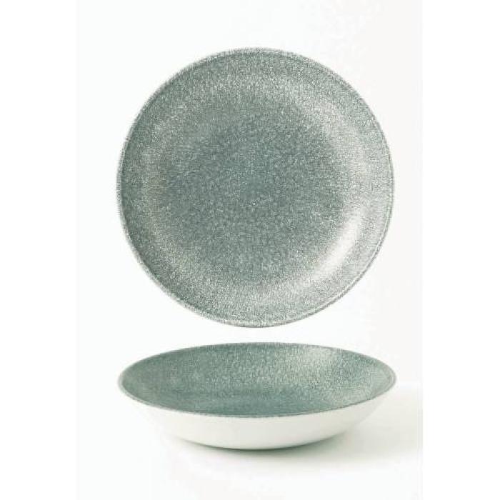 RAKU - TOPAZ BLUE - COUPE BOWL - 24.8CM (12)