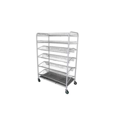 CROCKERY RACK MOBILE - F/STANDING - 1130mm (1130 x 600 x 1700mm)