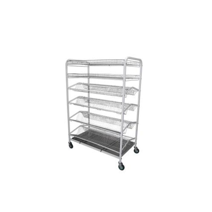 CROCKERY RACK MOBILE - F/STANDING - 1130mm (1130 x 600 x 950mm)