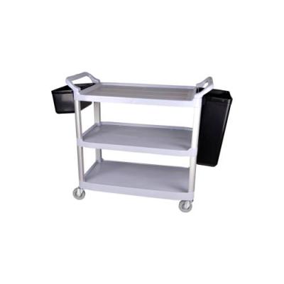TEA TROLLEY PLASTIC - 3 SHELF - 1030 x 510 x 960mm