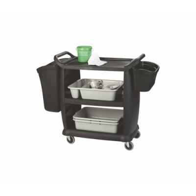 BUSSING AND TRANSPORT CART (BLACK) SMALL 965 x 457 x 920mm - 20kg