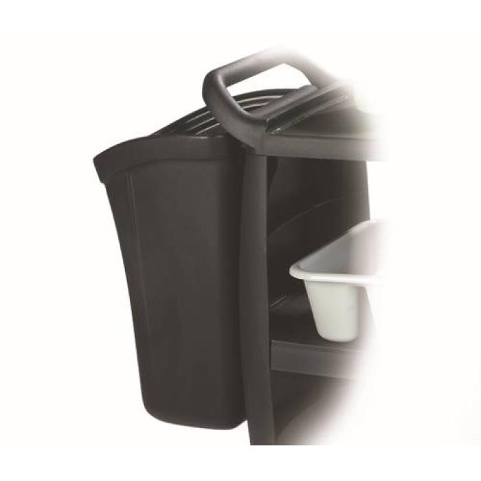 WASTE BIN FOR BUSSING CART (BLACK) 311 x 457 x 559mm