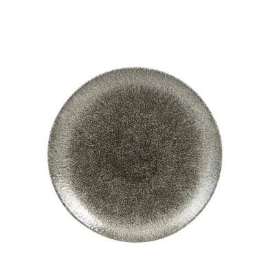 RAKU - QUARTZ BLACK - COUPE PLATE - 21.7CM (12)