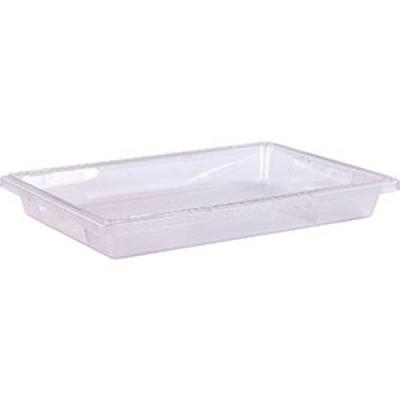 STORAGE BOX LARGE 18.5Lt - 660 x 450 x 90mm (CLEAR)