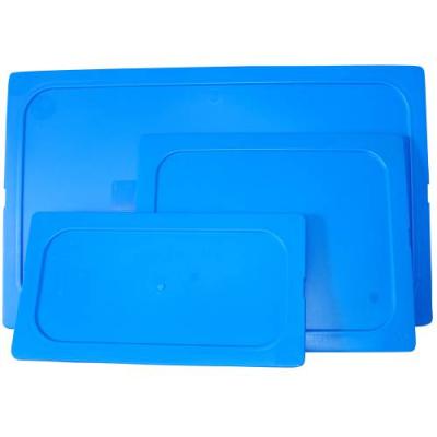 STORAGE CONTAINER FULL LID - POLYPROP (BLUE)