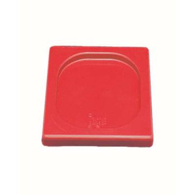 STORAGE CONTAINER FULL LID - POLYPROP (RED)
