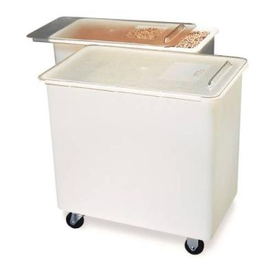 INGREDIENT BIN PORTABLE - 136Lt (WHITE) 365 x 740 x 695mm