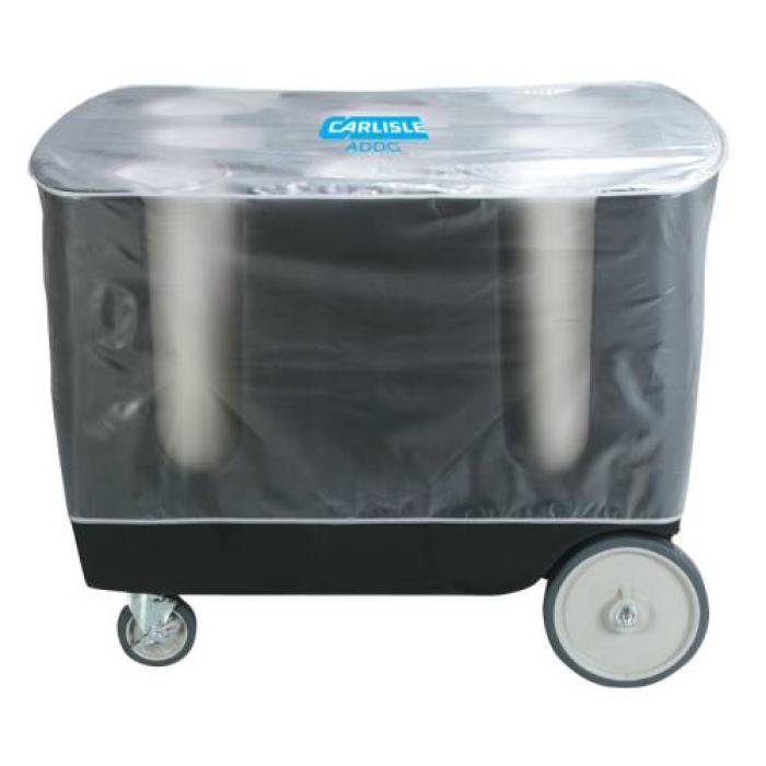 OPTIMIZER DISH DOLLY - 6 DIVISION (BLACK) 43.6kg - 711 x 1092 x 805mm