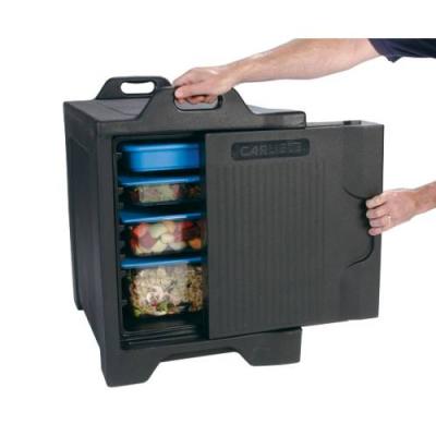 FOOD SERVER INSULATED - SINGLE (BLACK) 9.0kg - 479 x 641 x 676mm