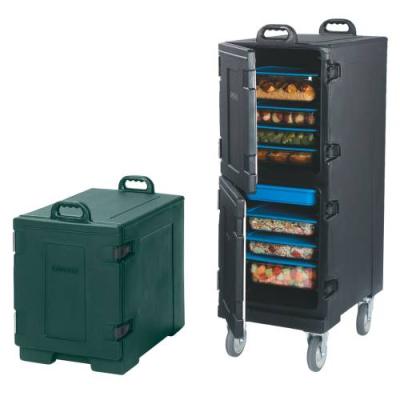 FOOD SERVER FRONT LOADER - DOUBLE (BLACK) 33.1kg - 431 x 622 x 1263mm