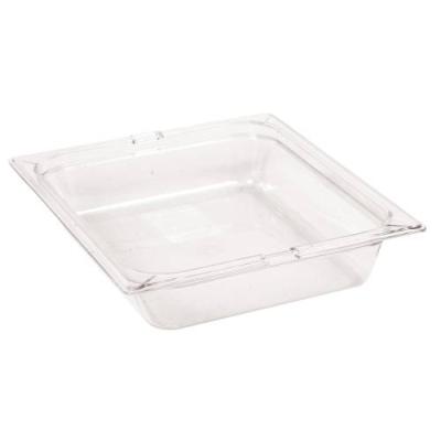 INSERT - HALF 65mm POLYCARB (CLEAR) 3.4Lt